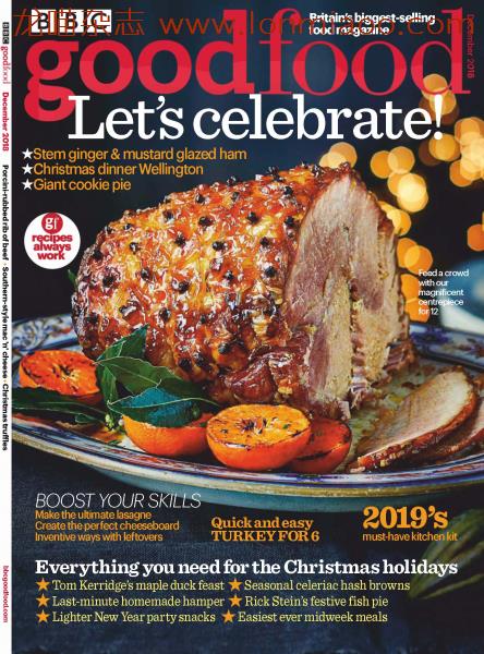 [英国版]BBC Good Food 美食杂志 2018年12月刊