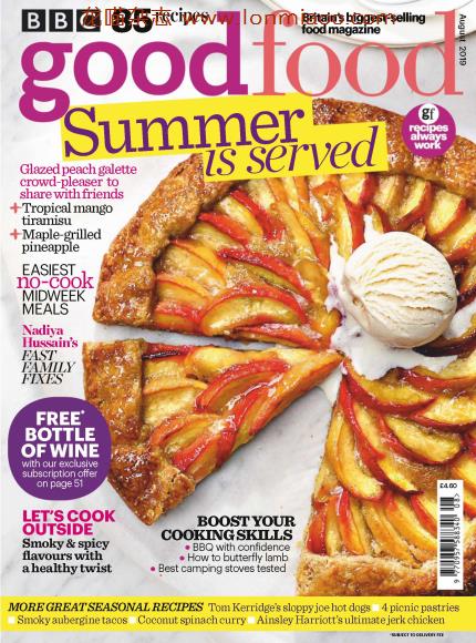 [英国版]BBC Good Food 美食杂志  2019年8月刊
