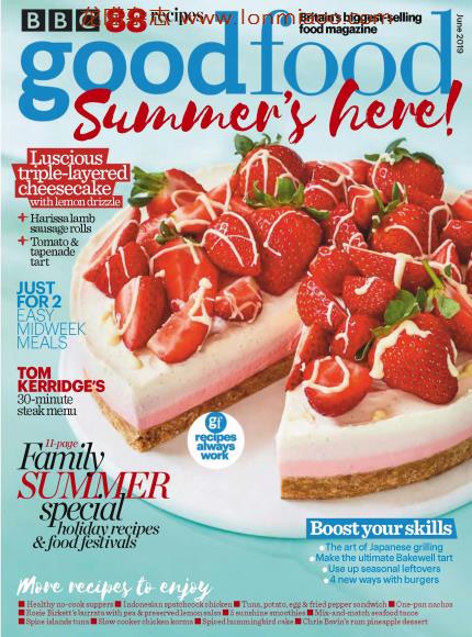 VIP免费[英国版]BBC Good Food 美食杂志  2019年6月刊