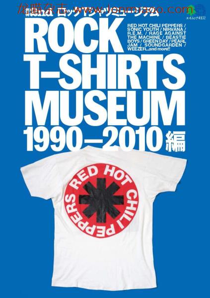 [日本版]2nd别册 Rock T-Shirts Museum 男士复古时尚休闲穿搭PDF电子杂志